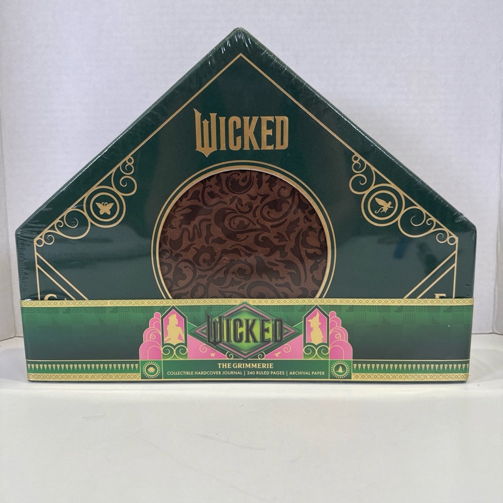 Wicked:The Grimmerie Collectible Hardcover Journal by Insight Editions -Elphaba